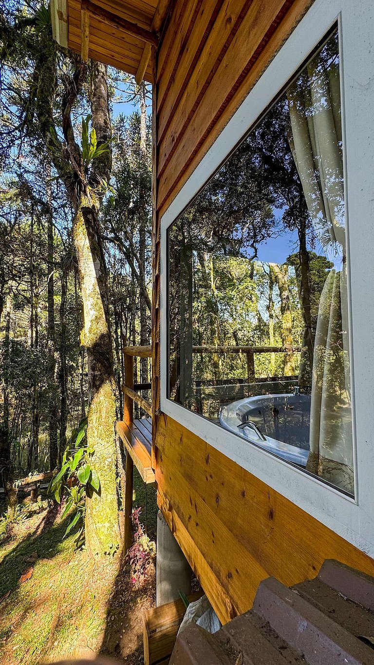 Cabana hidromassagem Morada Alma Gêmea