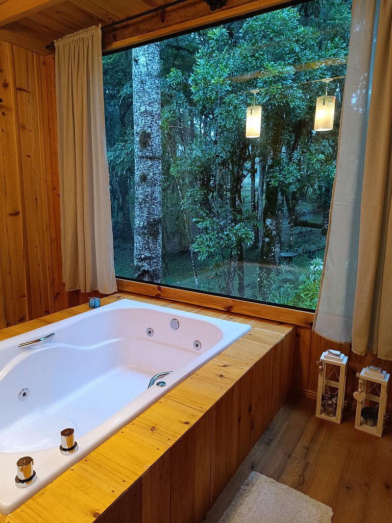 Chalé Morada Alma Gêmea Hidromassagem e Mirante