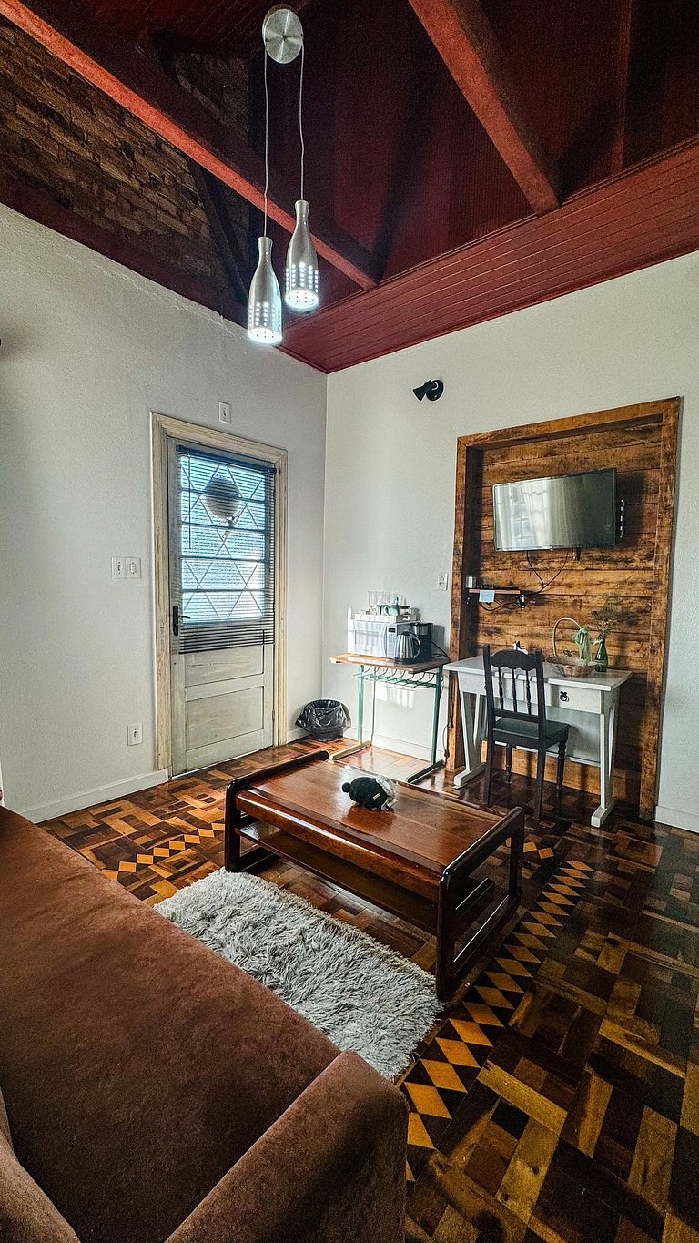Ampla Suíte com sala