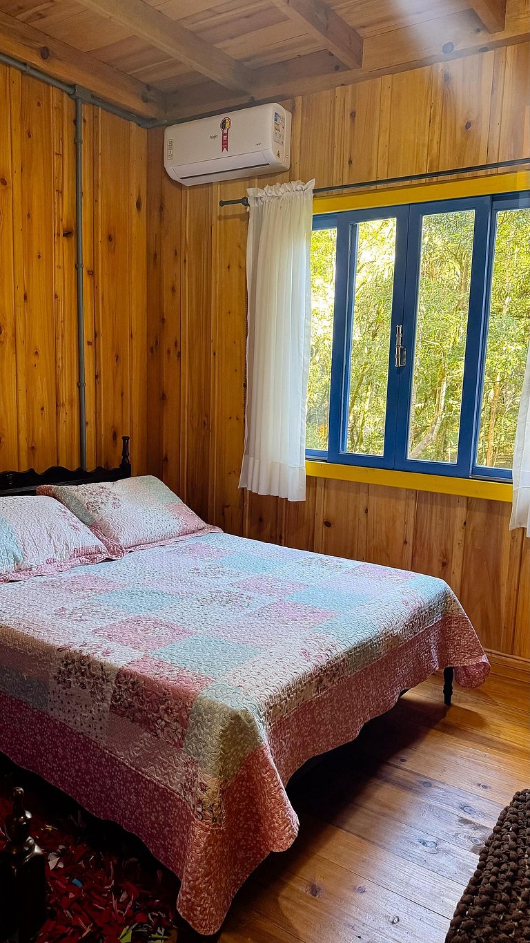 Morada Alma Gêmea chalé para casal e mirante
