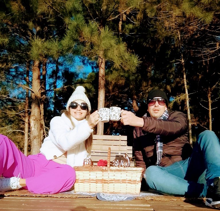 Morada Alma Gêmea chalé para casal e mirante