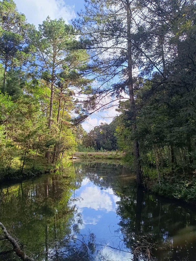 Morada Alma Gêmea chalé para casal e mirante