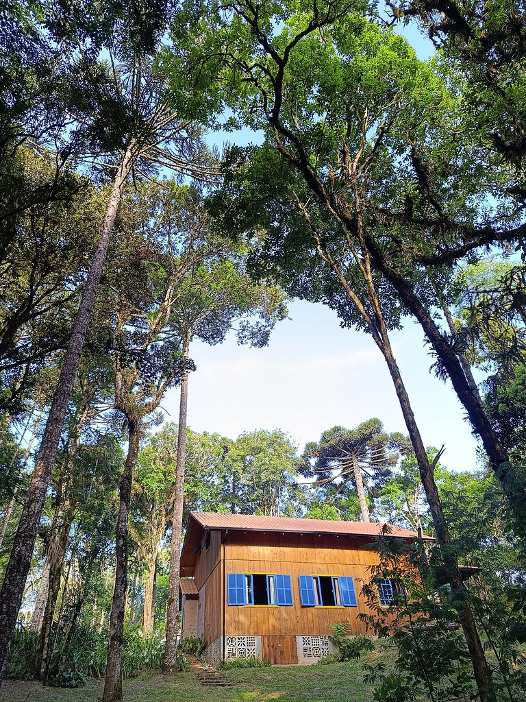 Morada Alma Gêmea chalé para casal e mirante