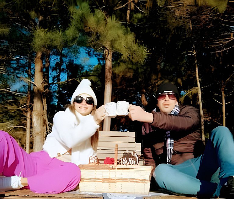 Morada Alma Gêmea Chalé casal hidro e mirante