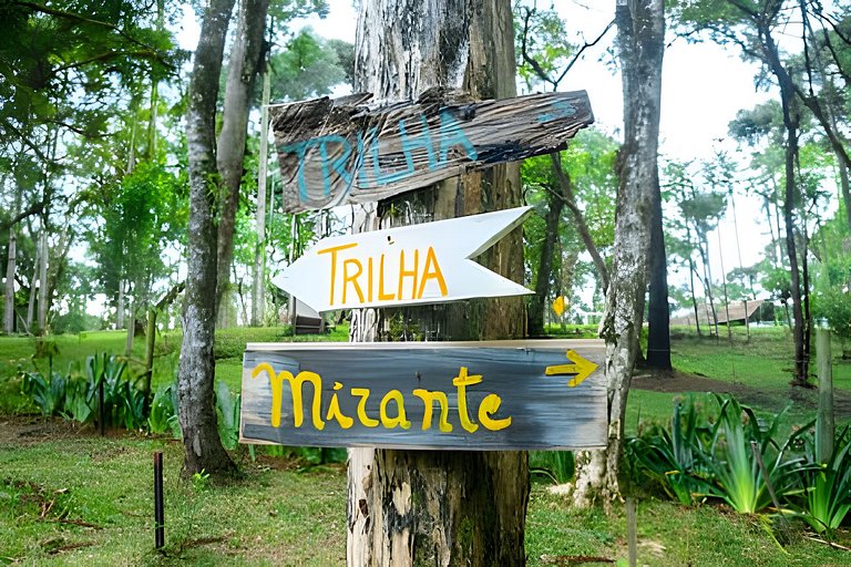 Morada Alma Gêmea Chalé casal hidro e mirante