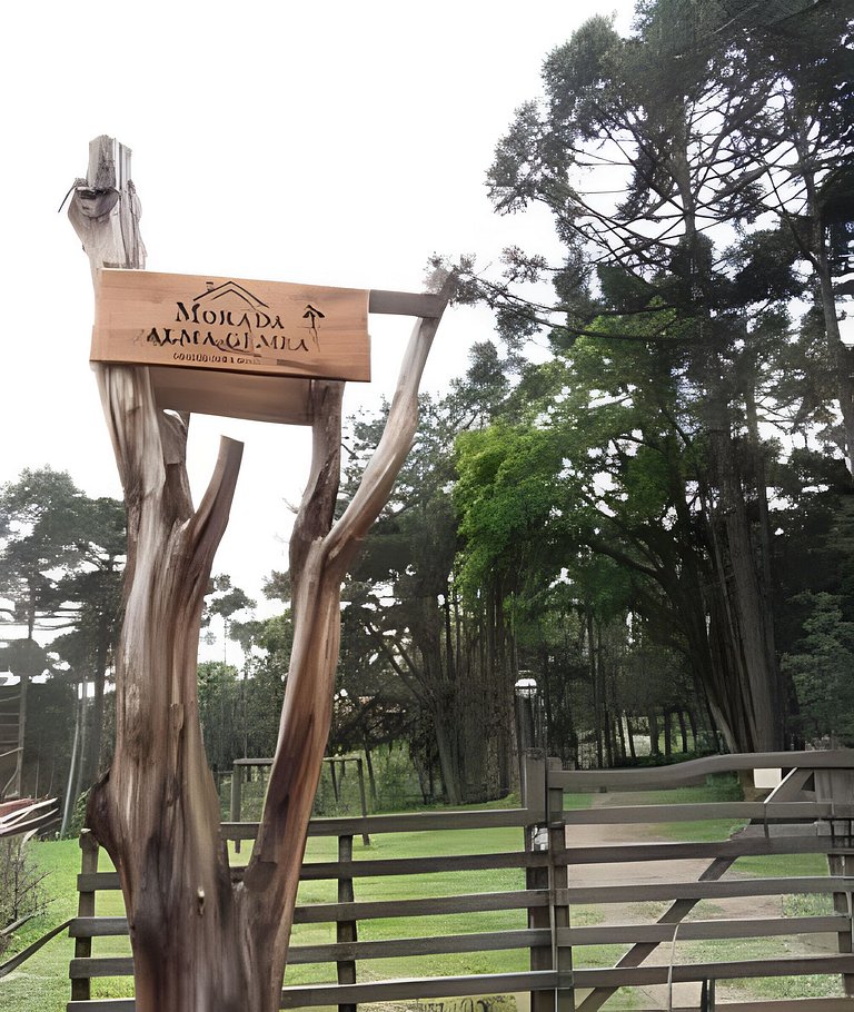 Morada Alma Gêmea Chalé casal hidro e mirante